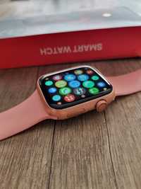 Różowy smartwatch I8
