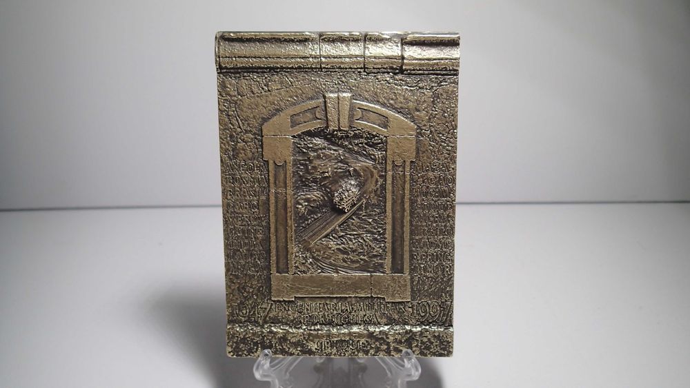 Placa em Bronze da Engenharia Militar