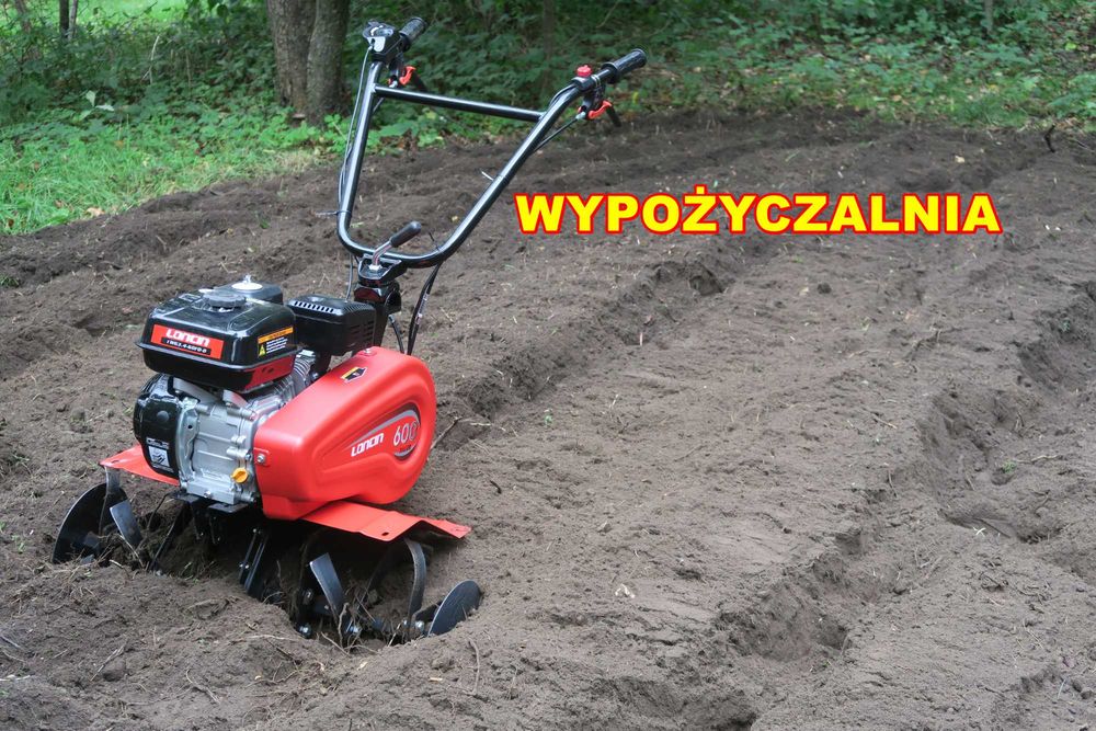 Wynajem Glebogryzarka Zagęszczarka Młot Walec Siewnik Niwelator Kosa