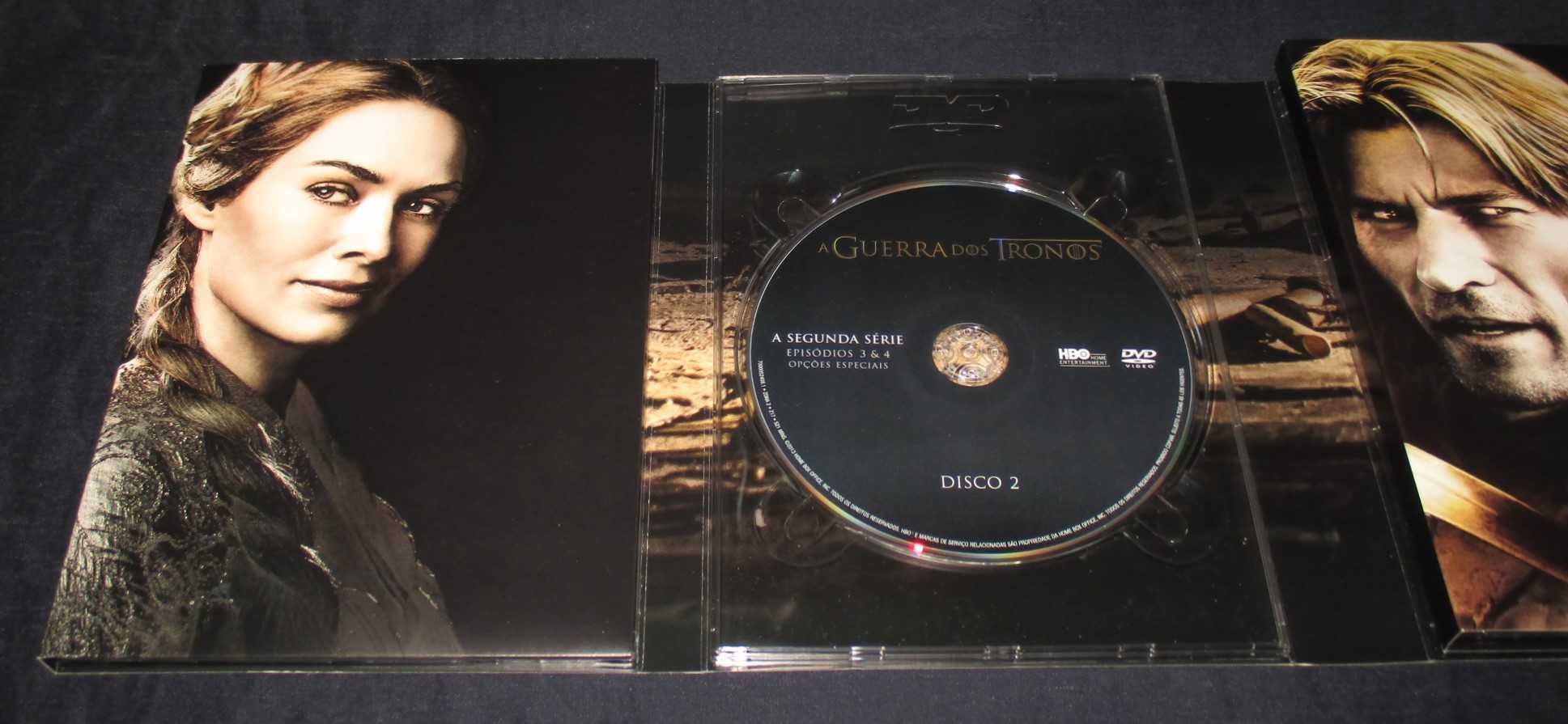 DVD A Guerra dos Tronos Game of Thrones 1ª e 2ª Temporadas