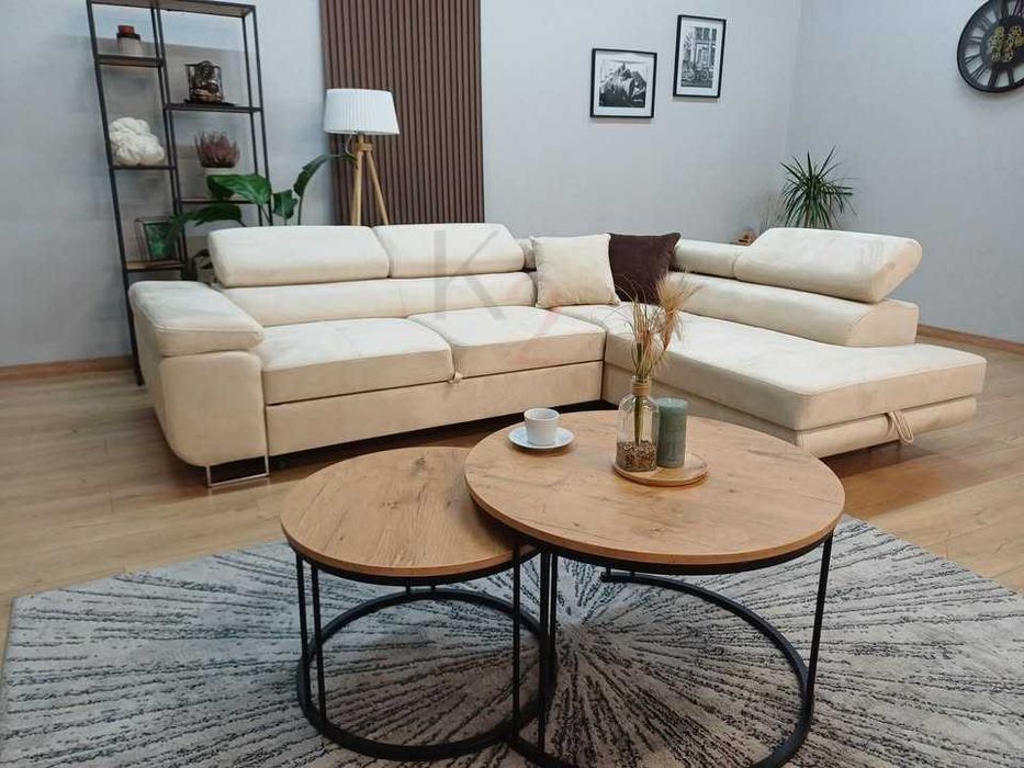 Narożnik  Kanapa Sofa Rogówka Łóżko OD RĘKI z funkcją spania +GRATIS