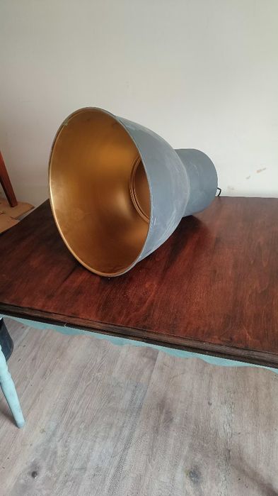 Lampa wisząca metalowa Loft śr 46 cm