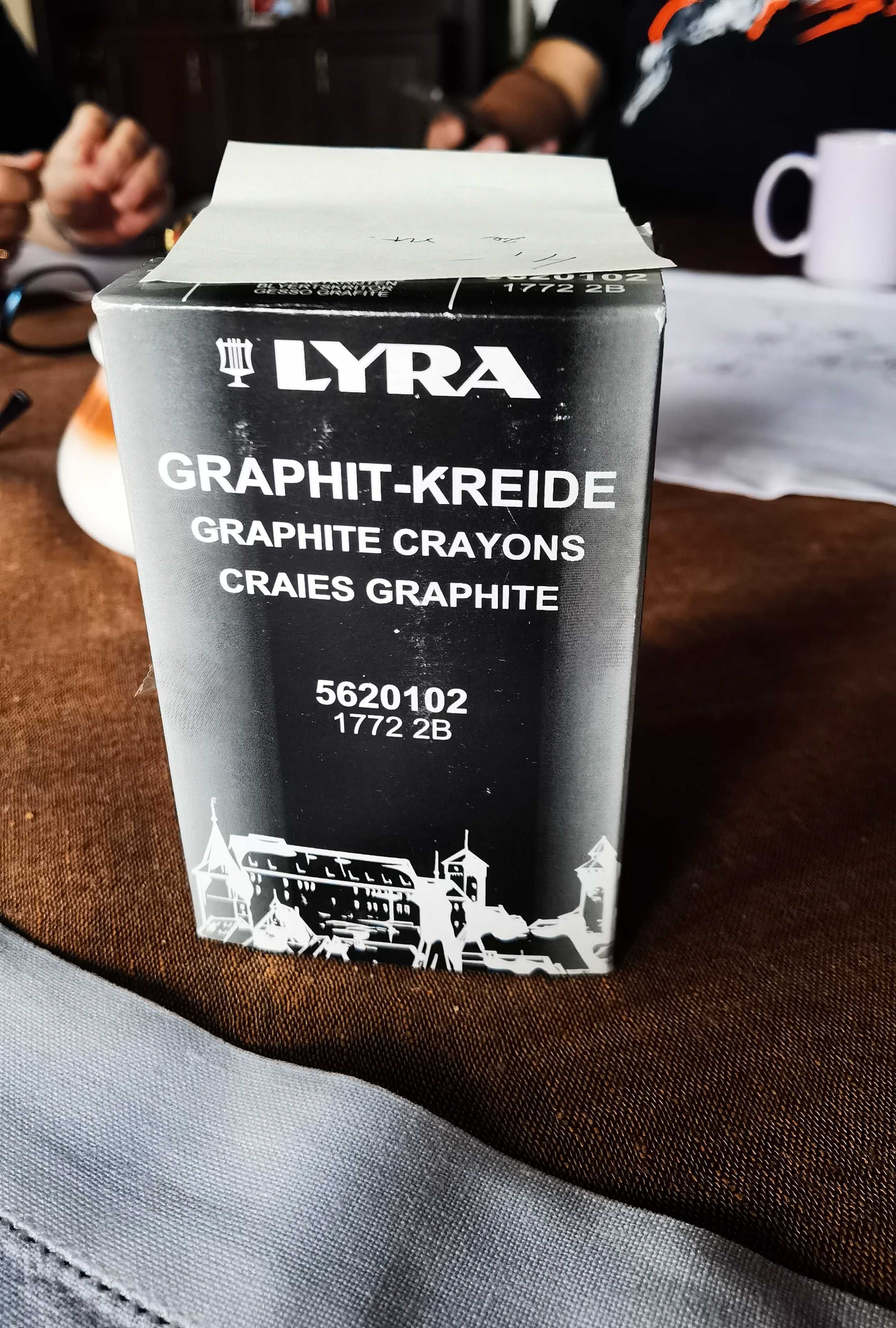 Lyra kreda grafitowa do drewna i metalu