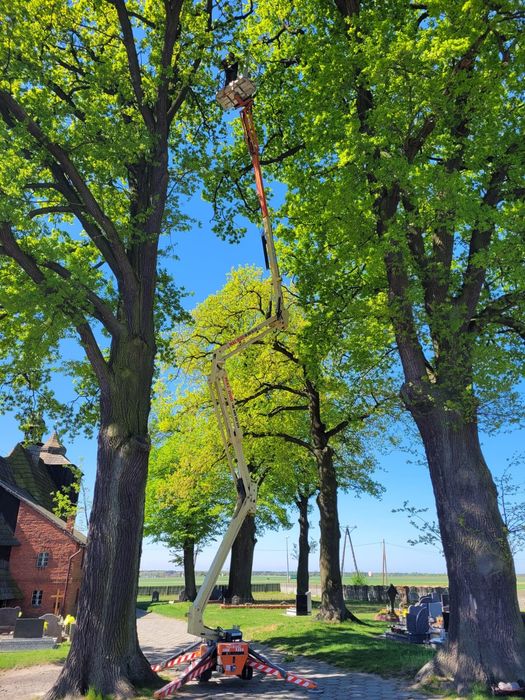 Podnośnik koszowy na gąsienicach 19h