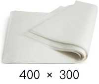 Пергаментная бумага 500 шт в листах белая Отличного качества- 400 мм ×
