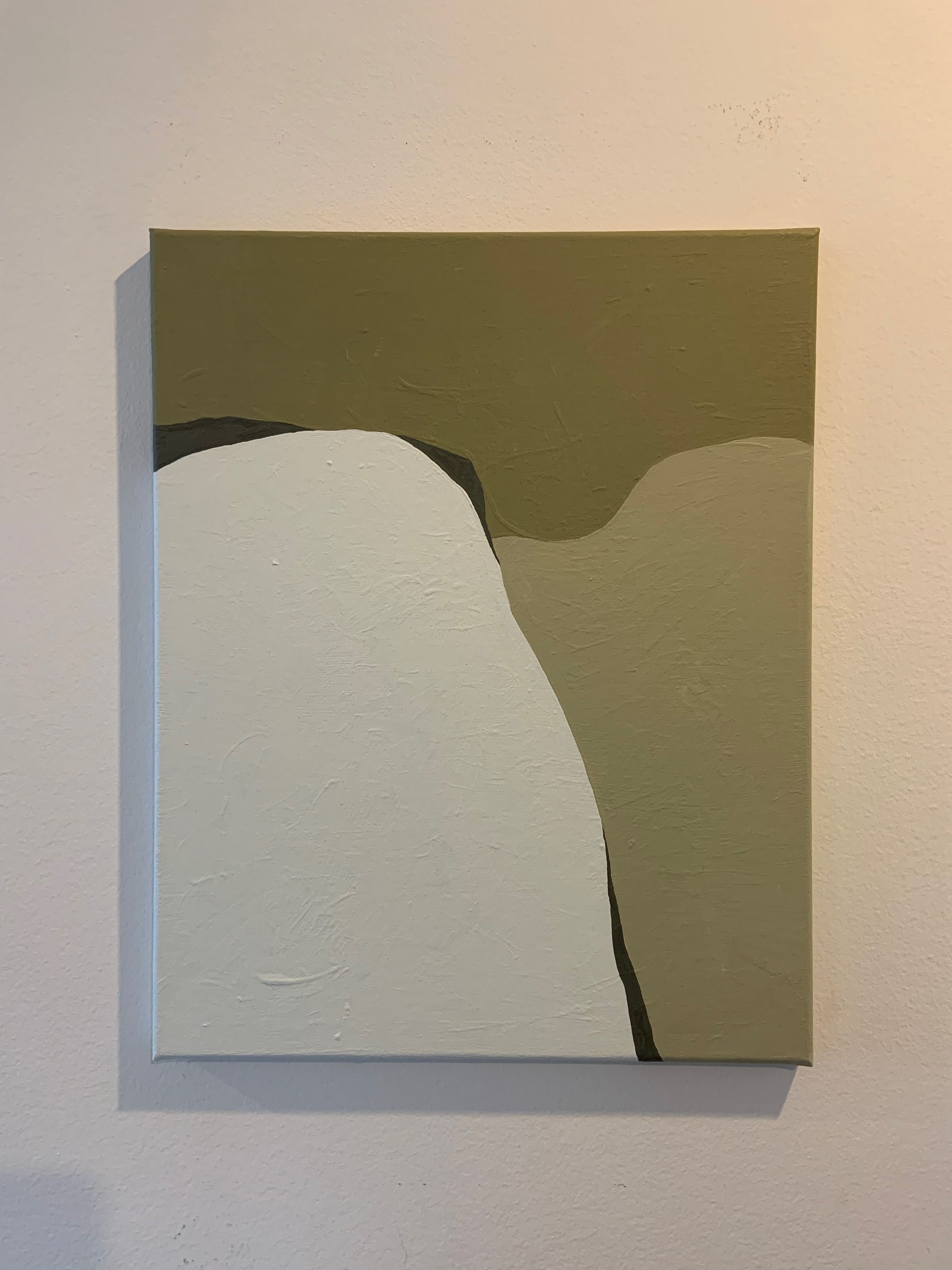 Obraz 40x50cm odcienie zieleni, abstrakcja