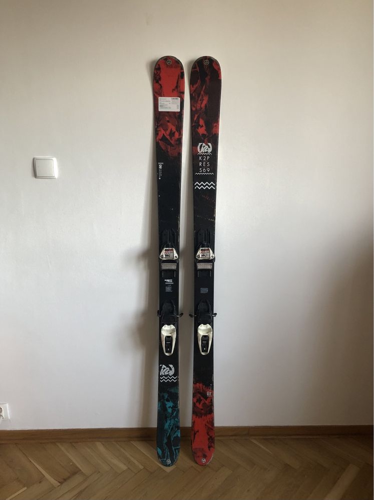 Narty freestyle K2 Press 169 cm