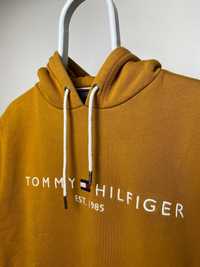 Bluza z kapturem (hoodie) Tommy Hilfiger Big Logo Haft Organic Cotton