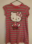 Długa bluzka, sukienka Hello Kitty, r 122/128