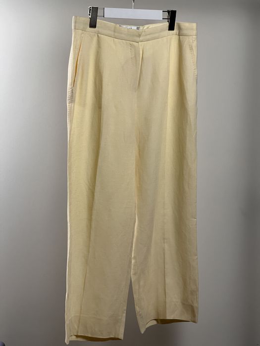 Max mara linen wool pants штани брюки палаццо