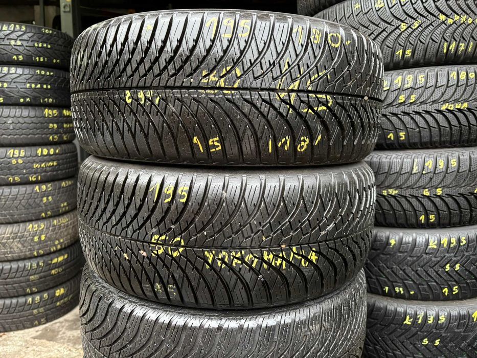2X Opony Całoroczne 195/50R15 82H YOKOHAMA BluEarth-4S AW21 8MM 2018R