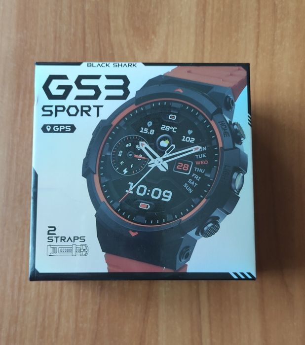 Black Shark GS3 Sport Smart Watch Global Version (Mist, Lava Black)