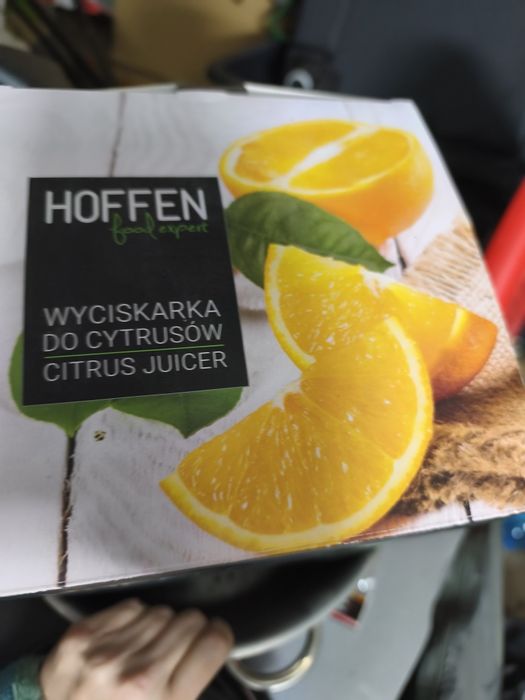 Wyciskarka do cytrusów i sokownik gratis