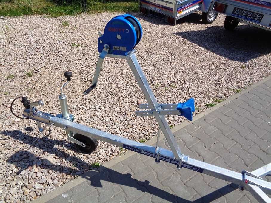Przyczepa podłodziowa pod łódkę ponton do 4m  Niewiadów P400