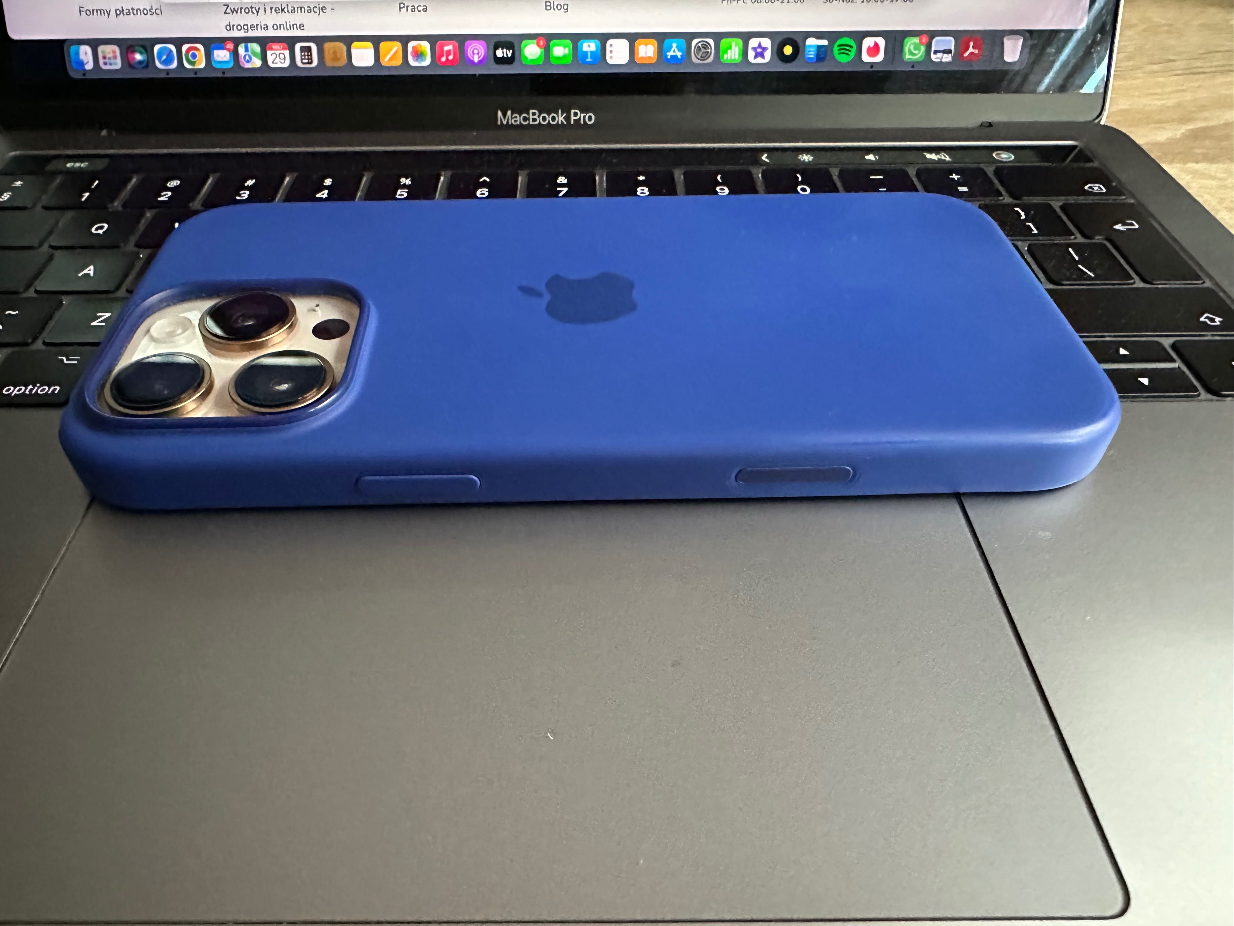 **Oryginalne etui iPhone 16 Pro Max MagSafe w kolorze "Ultramaryna"**
