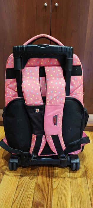 Mochila escolar com rodinhas - Criança