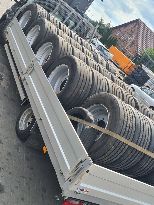 KOŁA do przyczepy rolniczej 385/55r22,5 ET0 CONTINENTAL 650zł netto!!!