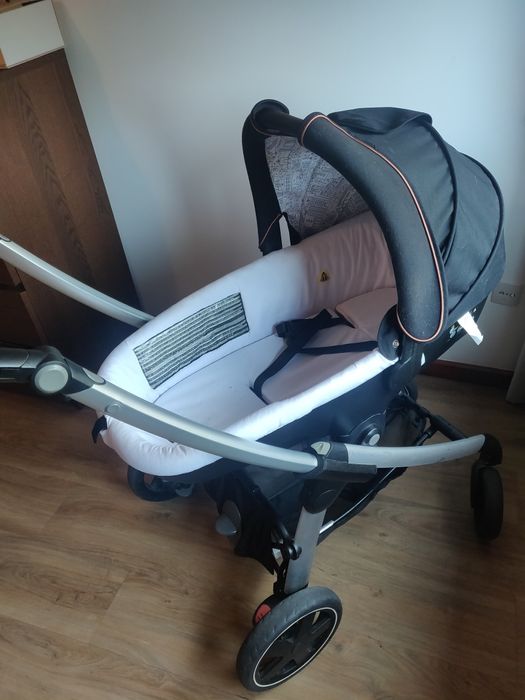 Trio baby bebe confort + isofix em bom estado