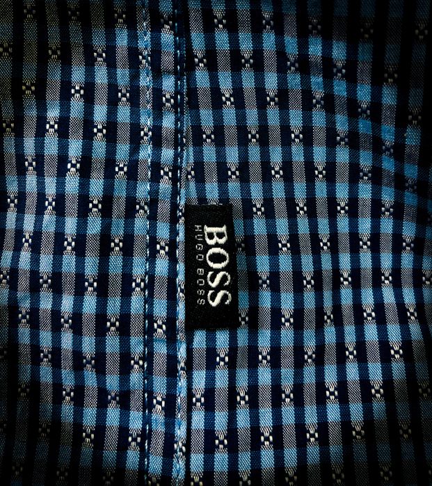 Nowa Niebieska Męska Koszula «Hugo Boss» Roz: M