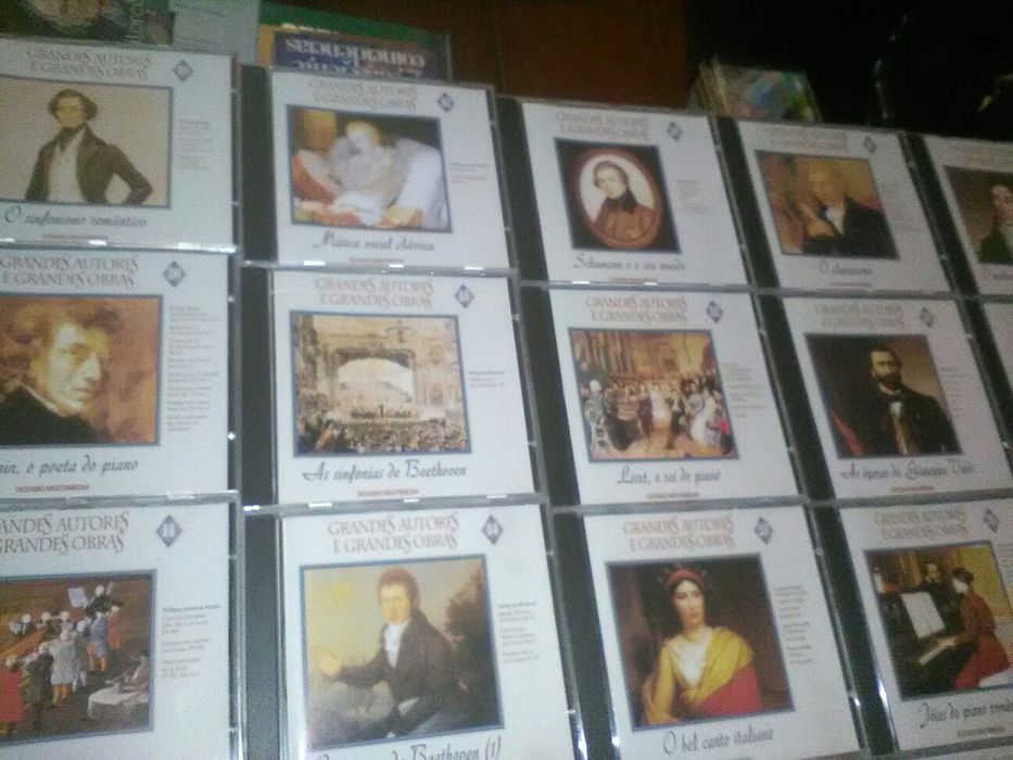 Colecção Cd's Grandes Autores e Grandes Obras