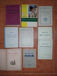 Lote - Livros Fisica Química Geografia