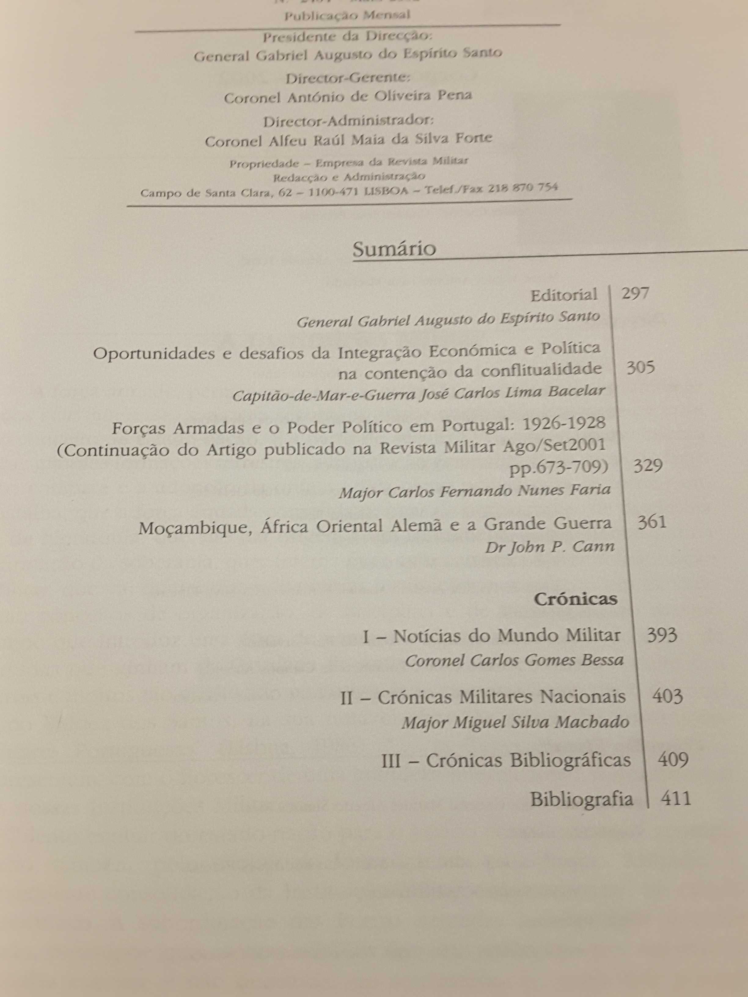 Obras sobre a Guiné Portuguesa/ Cann: Grande Guerra Moçambique