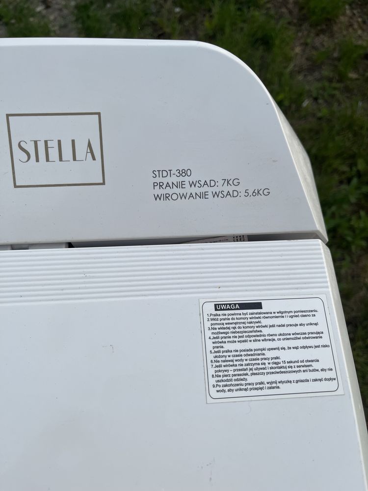 Pralko-wirówka STELLA STDT-380