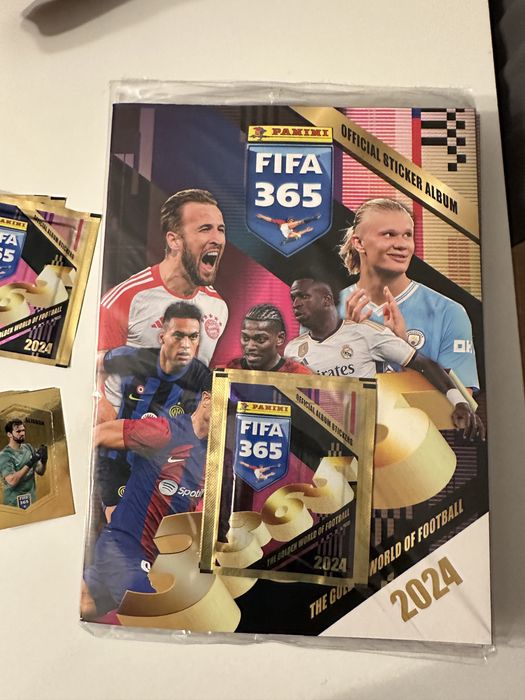 Cromos e cadernetas FIFA 365 de 2024 - Panini (121 diferentes)