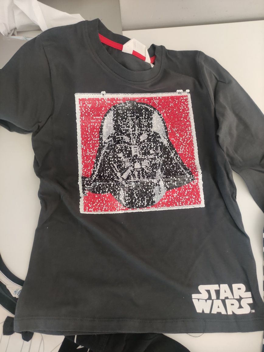 T-shirt 4 sztuki - bluzki / bluzka h&m rozm. 122 / 128
