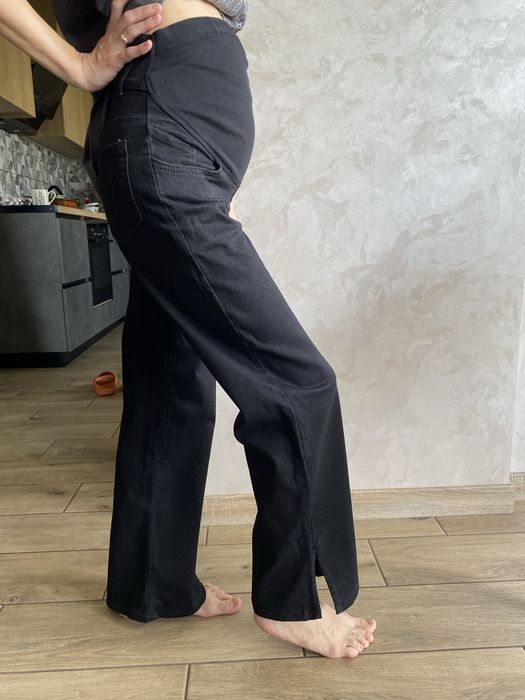 Продам чорні джинси для вагітних