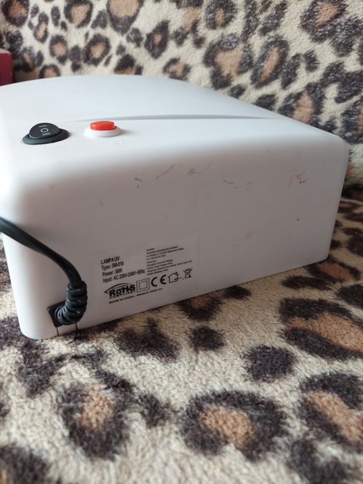 Lampa UV 36W paznokcie hybryda żele
