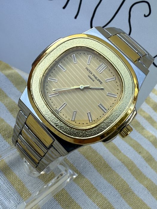 Nautilus Gold zegarek nowy zestaw