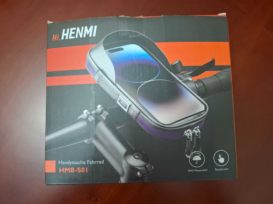 Suporte Telemóvel para bicicleta Henmi