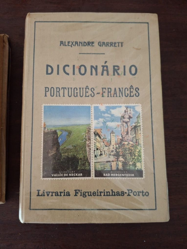 Vários dicionários . língua portuguesa, inglês e francês em bom estado