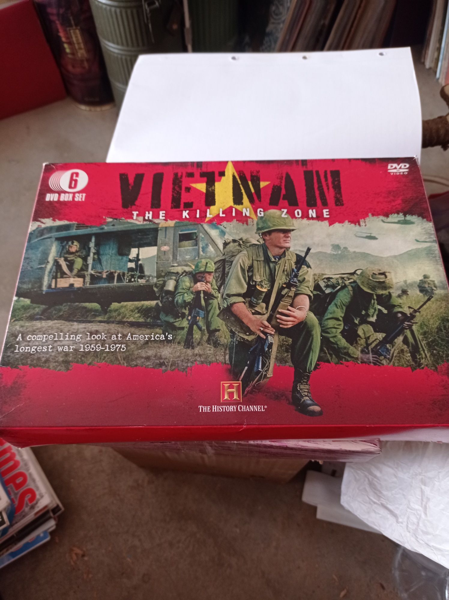 DVD Vietnã war de history Chanel em português