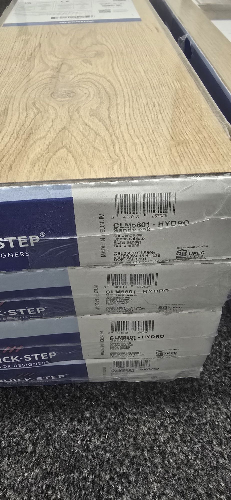 Panele Quick Step CLM5801 dąb piaskowy 6.38m2