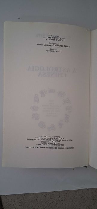 A Astrologia Chinesa, de Suzanne White