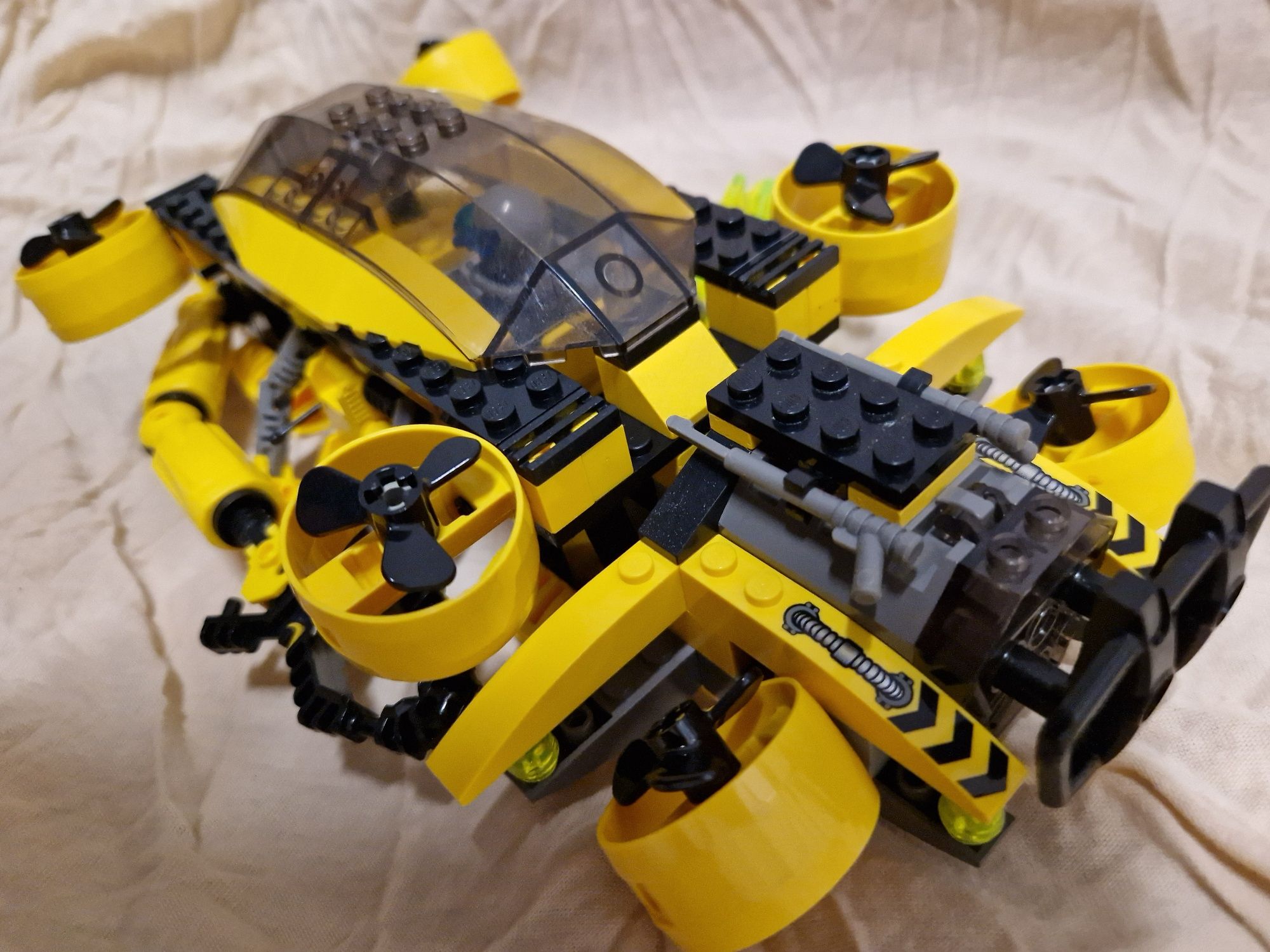 LEGO 4794 UNIKAT - Podwodna baza dowodzenia Alpha Team - łódź podwodna