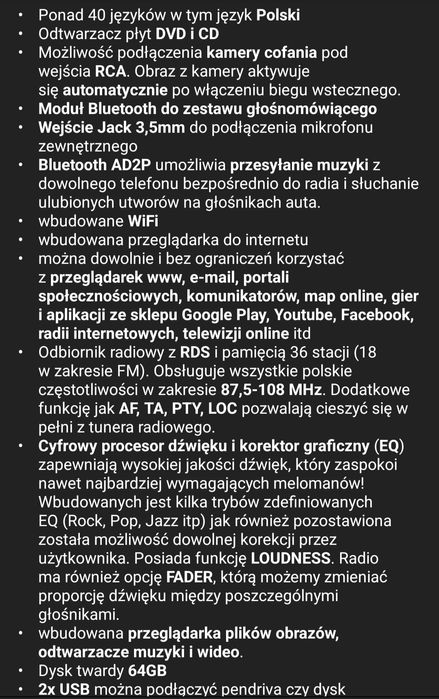 Radio nawigacja JEEP RENEGADE rezerwacja