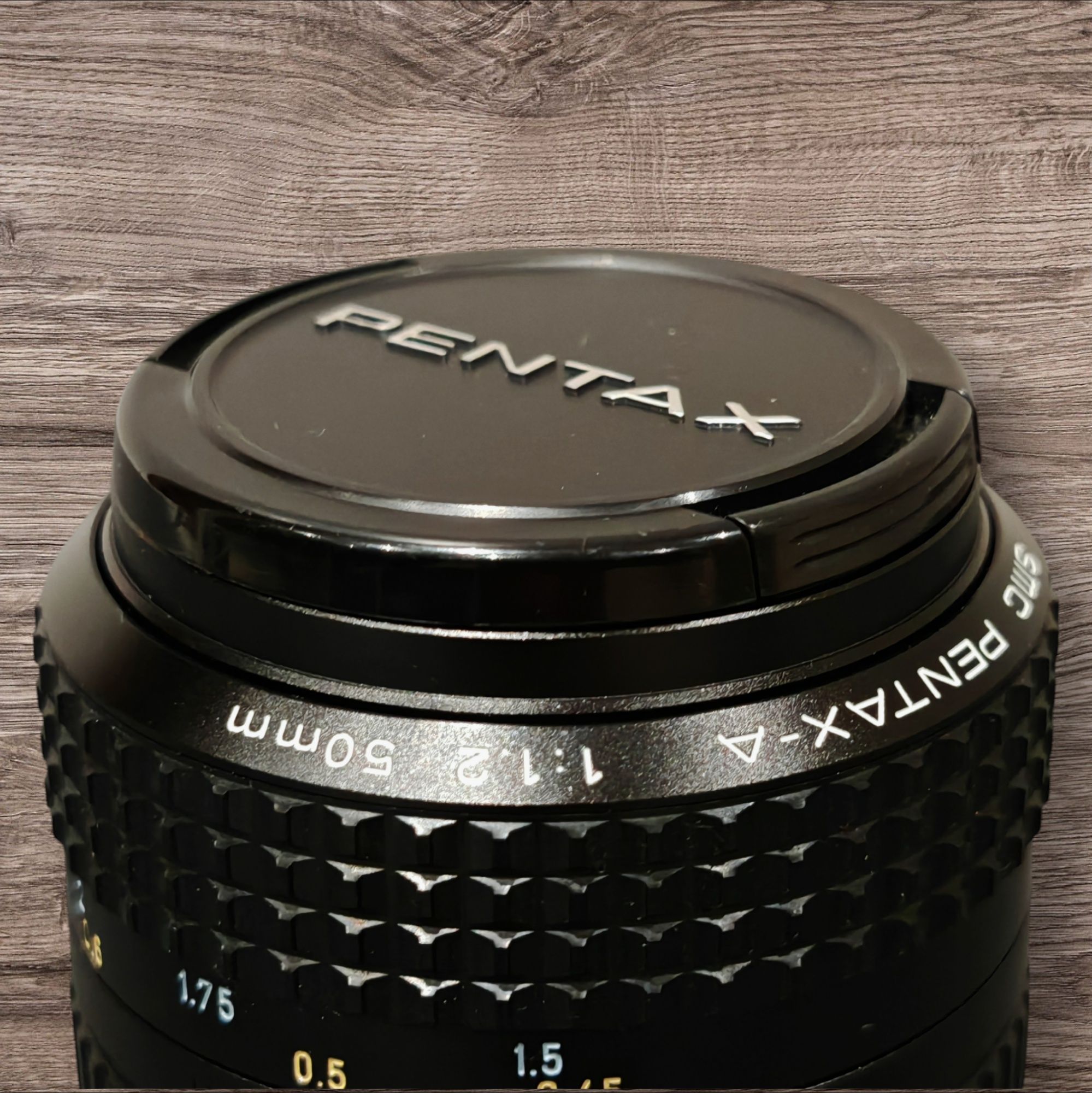 Pentax-A 50 f1.2 smc. Idealny stan.