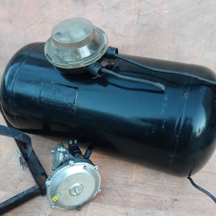 Газобалонне обладнання STAKO + Tomasetto, 45 л, 2 покоління, робоче