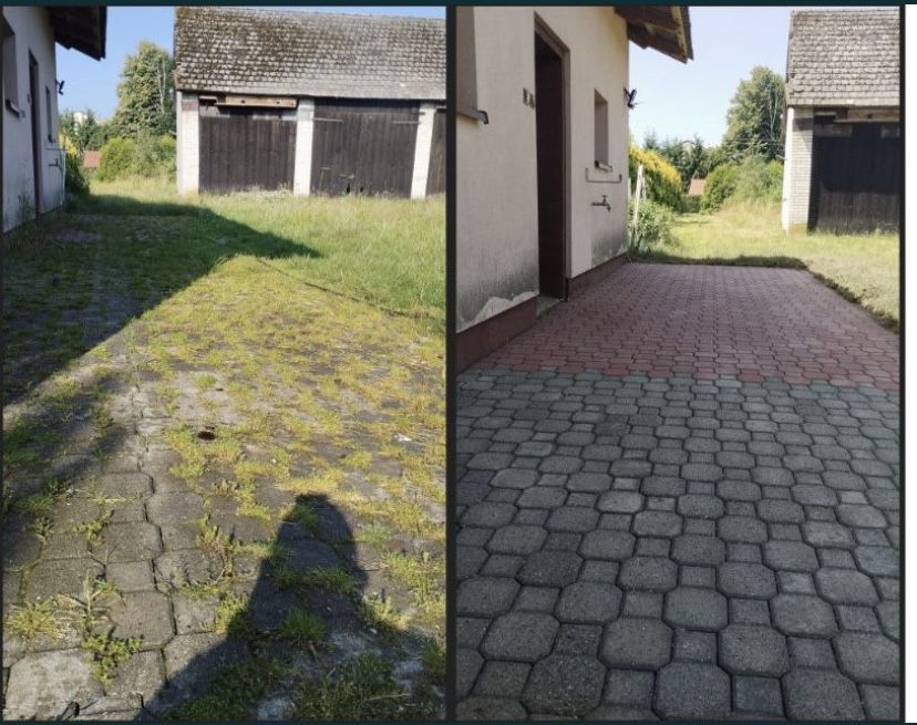 Mycie kostki brukowej od 5zl!! Elewacji,dachow