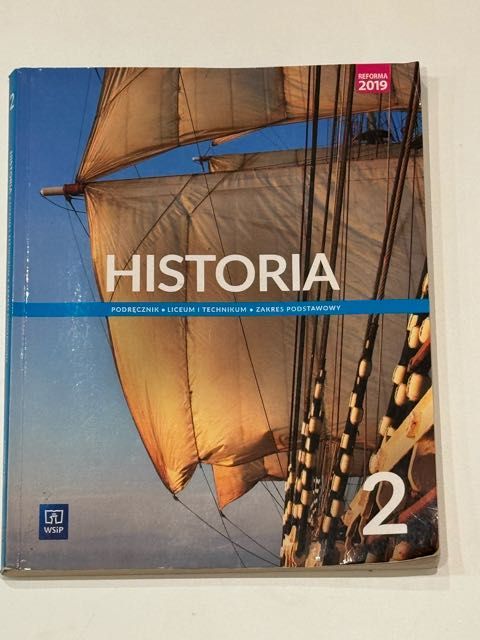 Historia 2 - podręcznik liceum i technikum zakres podstawowy, WSiP