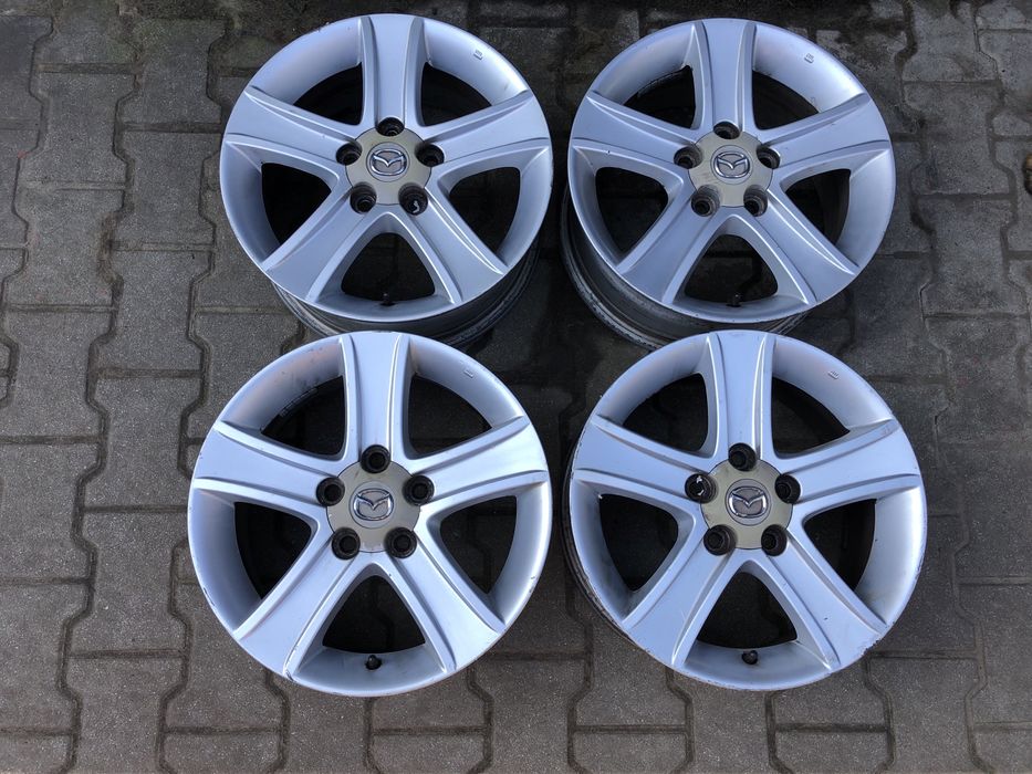 Mazda 16 5x114,3 Oryginalne Komplet