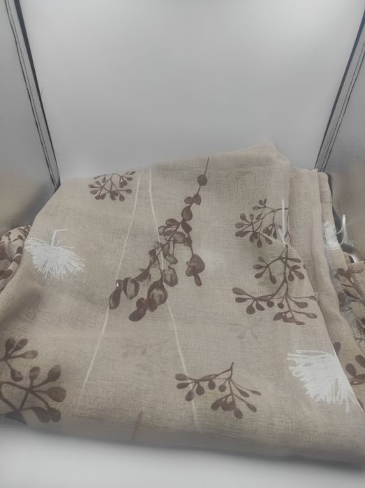 NOWA Roleta rzymska woal len 120x140cm