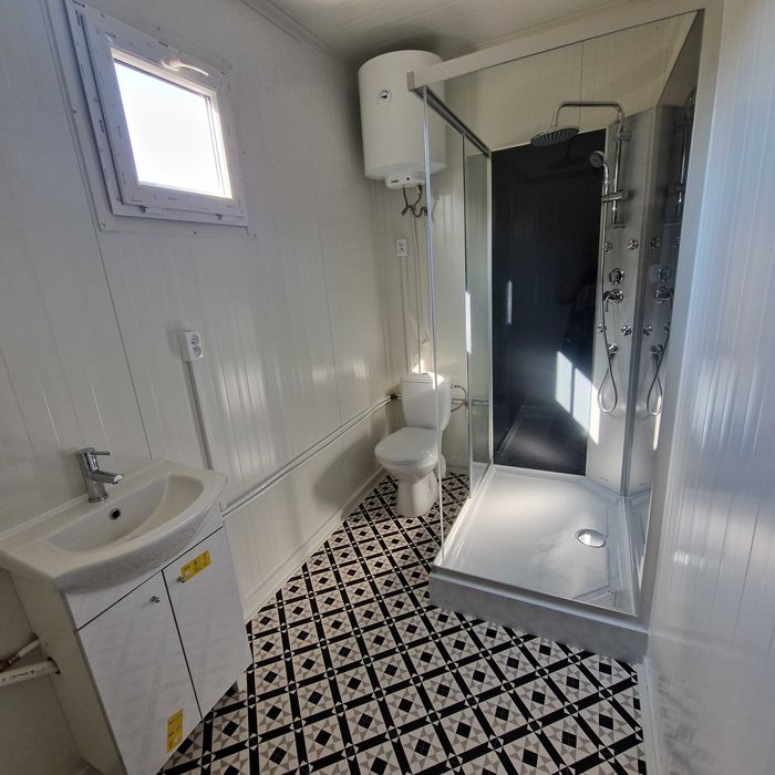 Kontener biurowy socjalny mieszkalny sanitarny domek na dzialke