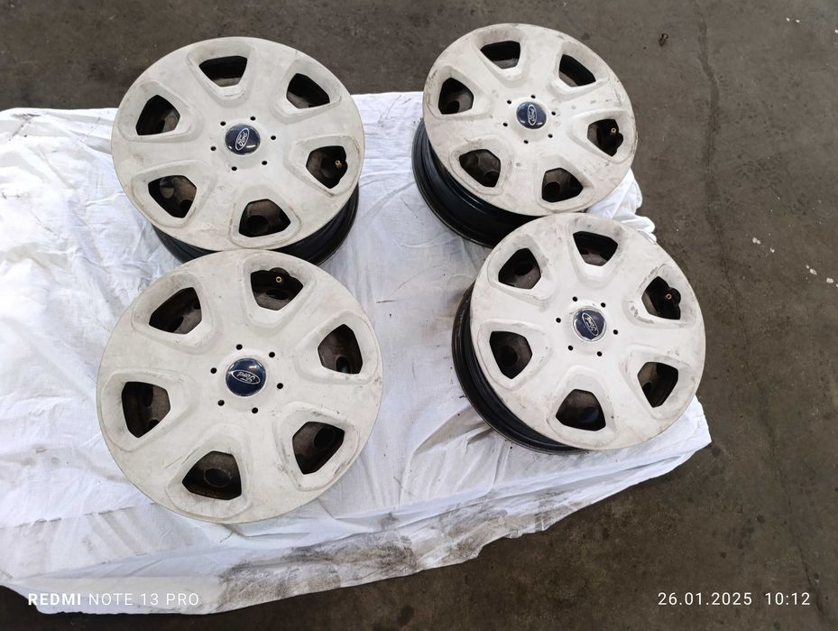 Felgi rR14 ford ka 08-16  4x98 z kołpakami kpl