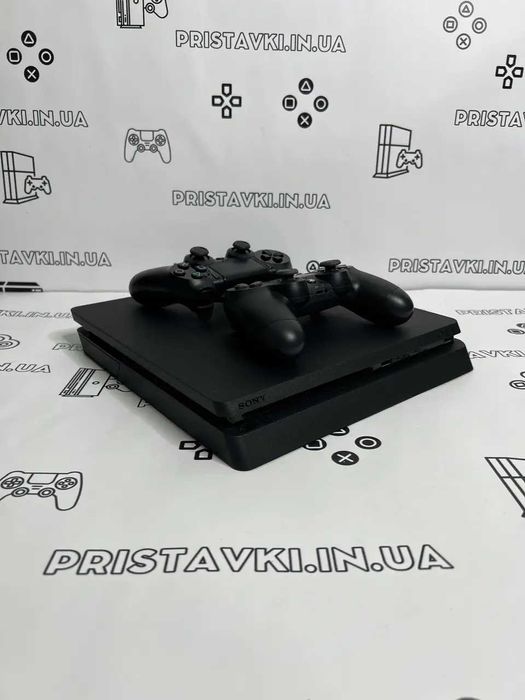Playstation 4 Slim 1Tb + 2 Джойстики (11.00) +20 игр Гарантия