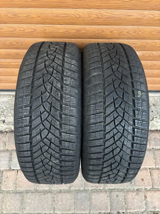 215/55/17 Goodyear 2 opony zimowe 2022r 7.67mm