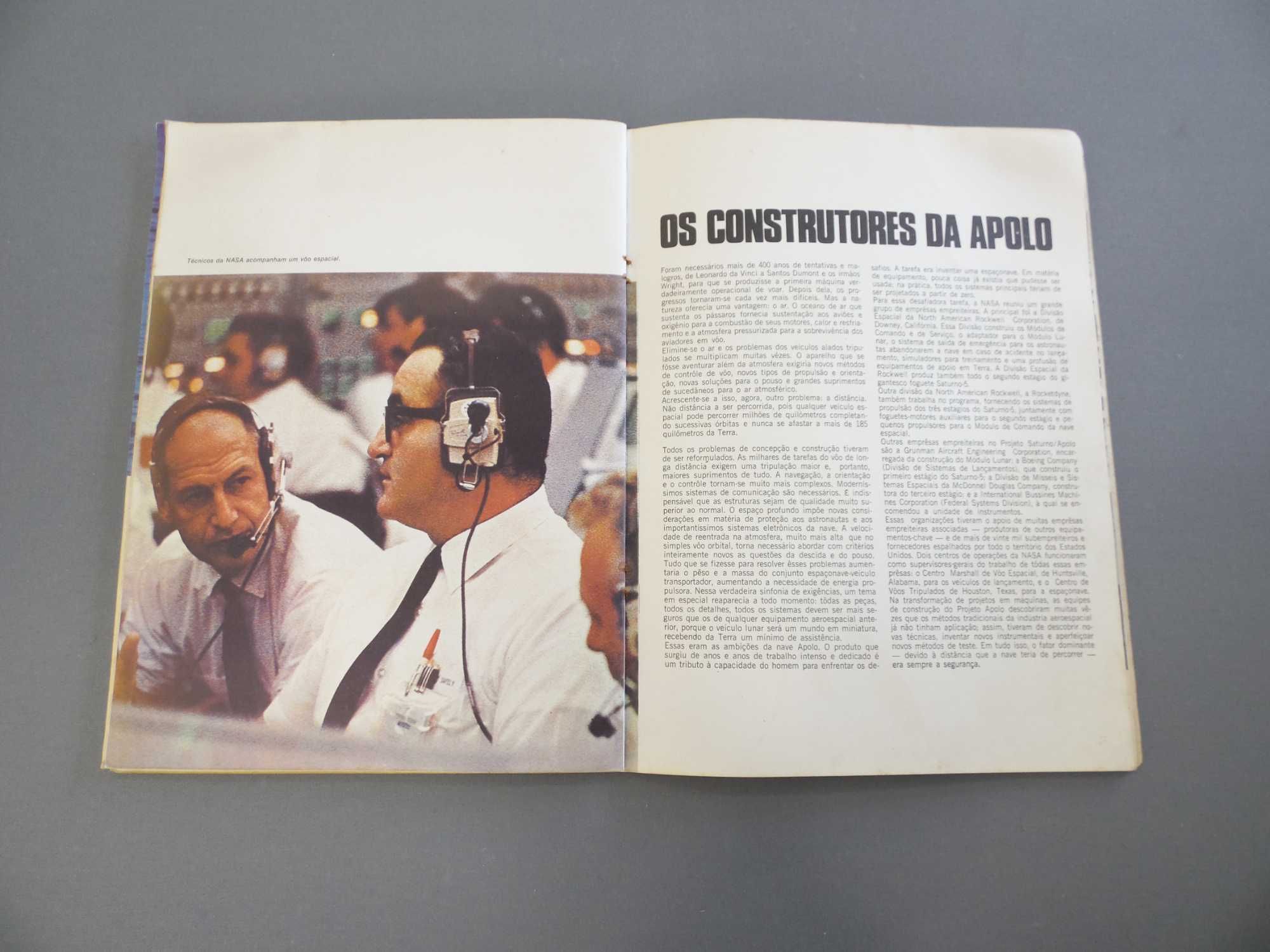 Revista Fatos e Fotos - O Homem na Lua